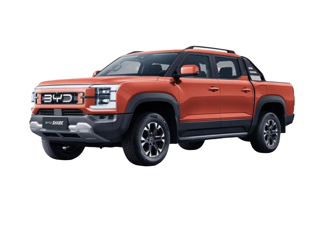 BYD Shark color Floating Sun Orange